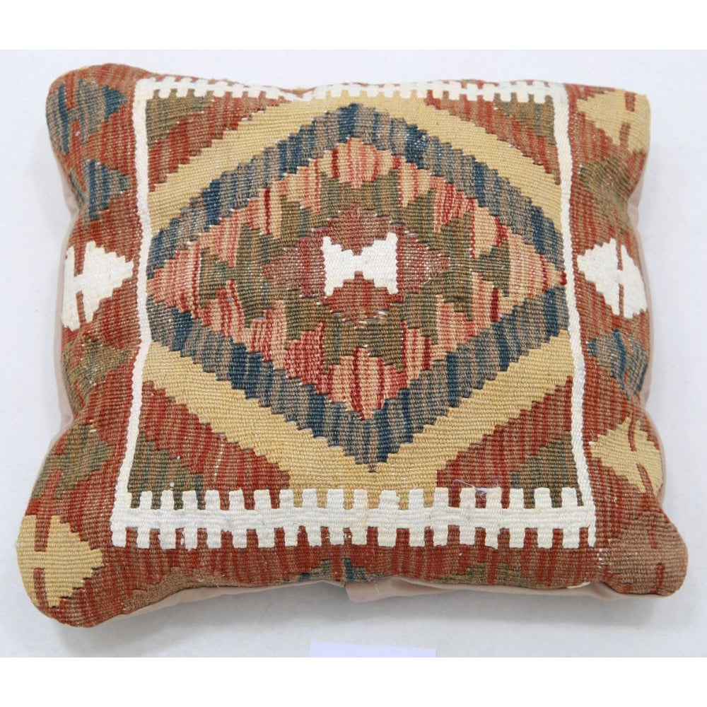 Hand Woven Tribal  Wool Pillow - 1'5'' x 1'5''