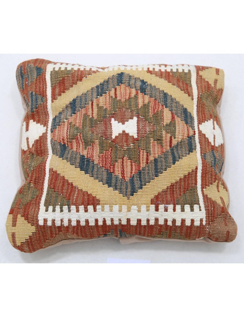 Hand Woven Tribal  Wool Pillow - 1'5'' x 1'5''