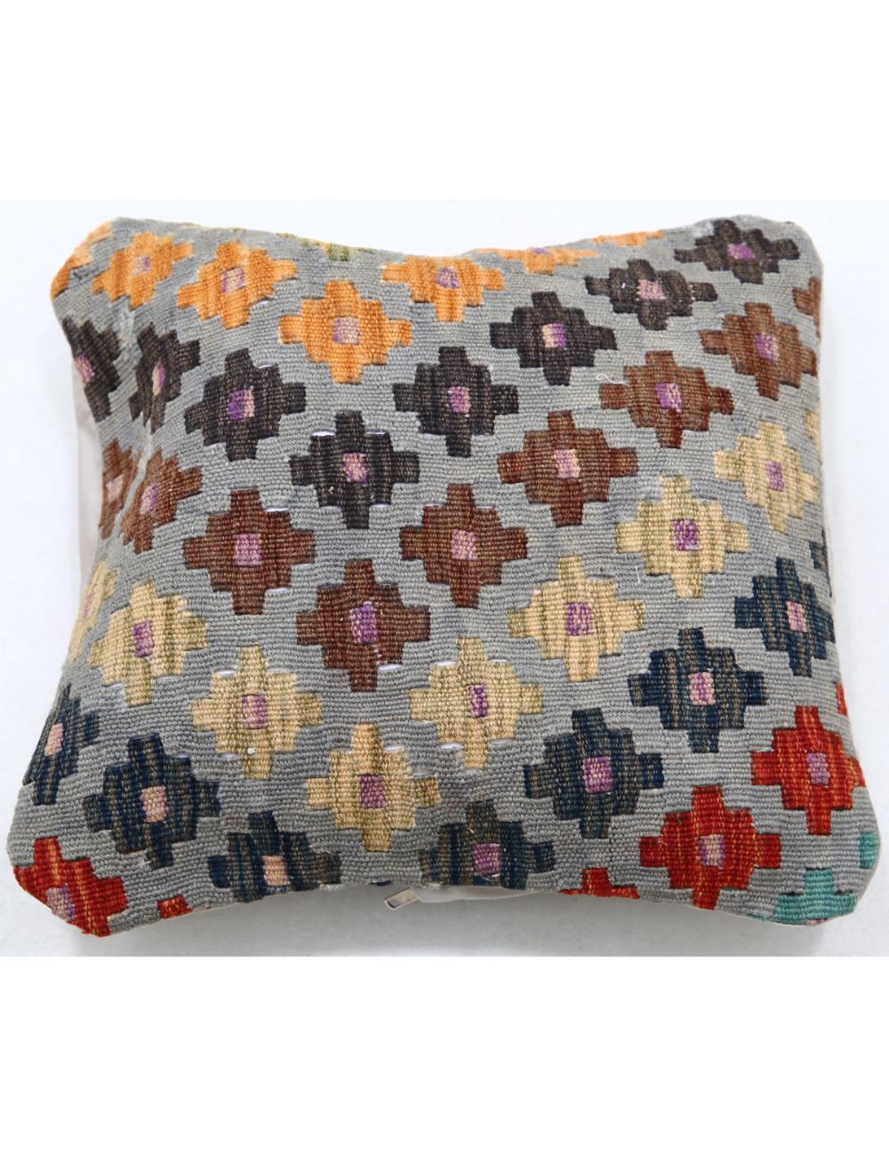 Hand Woven Tribal  Wool Pillow - 1'5'' x 1'5''