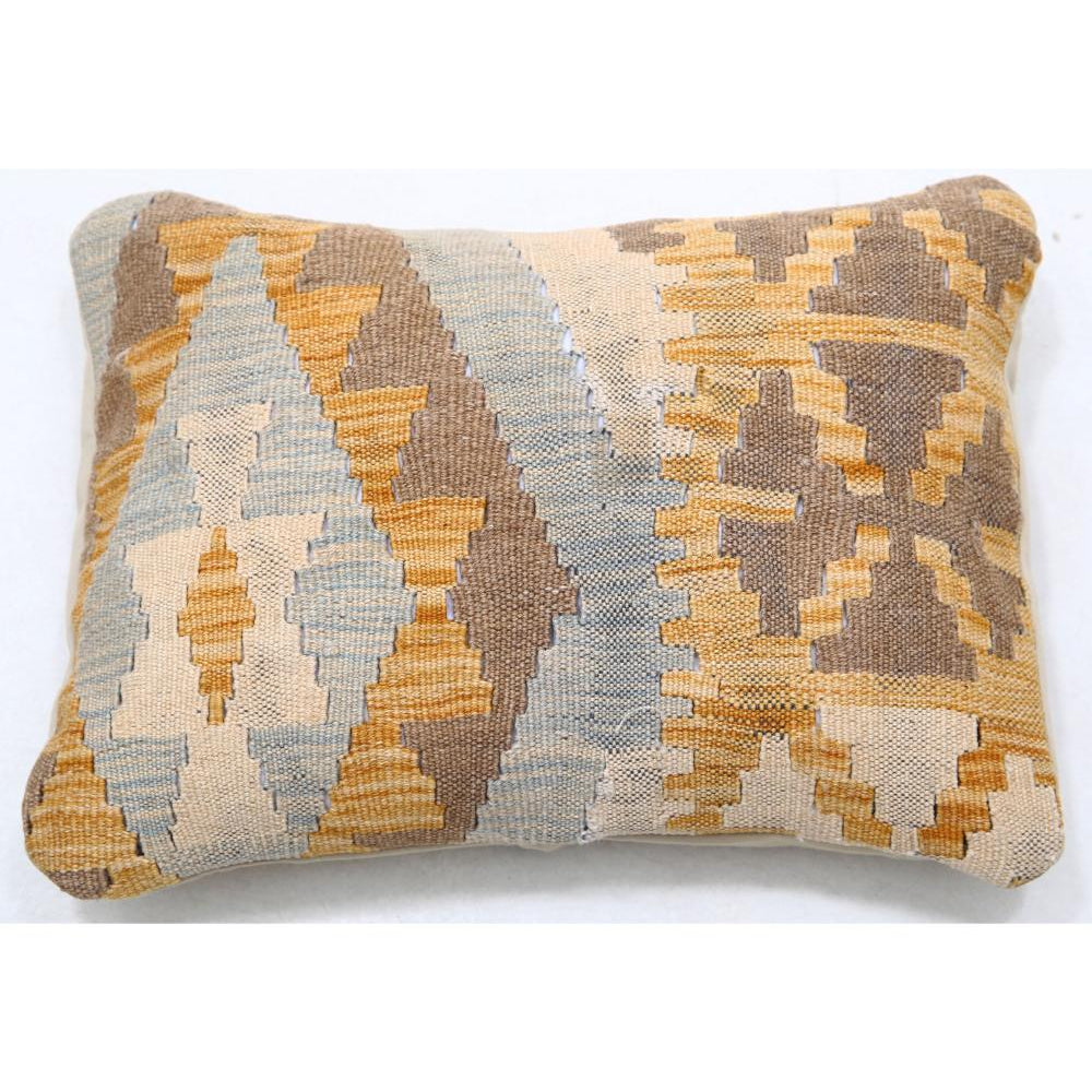 Hand Woven Tribal  Wool Pillow - 1'0'' x 1'5''