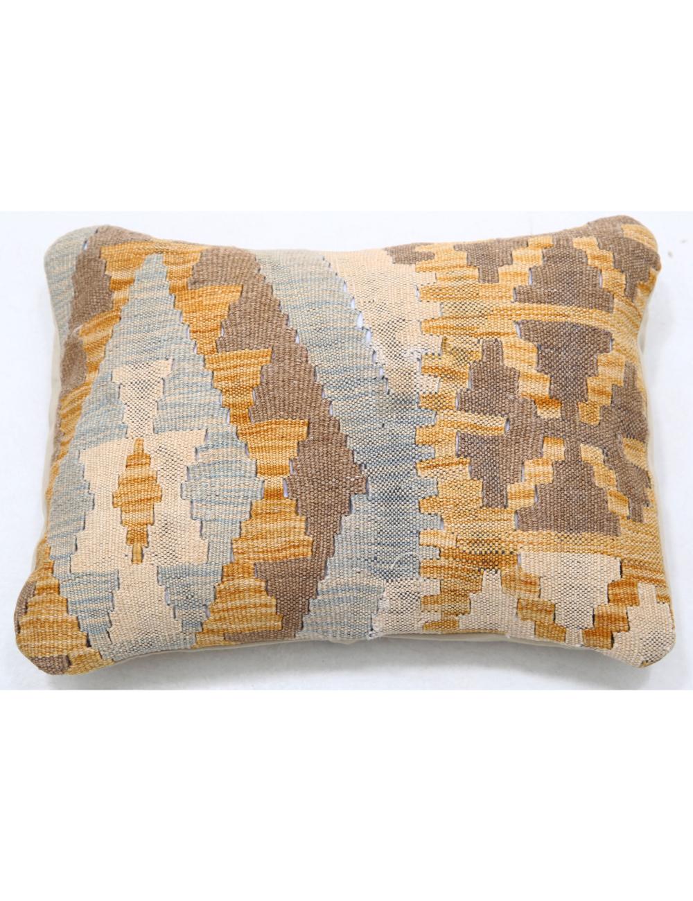 Hand Woven Tribal  Wool Pillow - 1'0'' x 1'5''