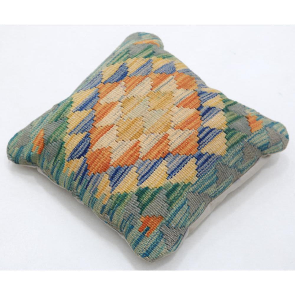 Hand Woven Tribal  Wool Pillow - 1'5'' x 1'5''