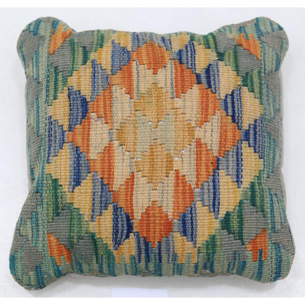 Hand Woven Tribal  Wool Pillow - 1'5'' x 1'5''