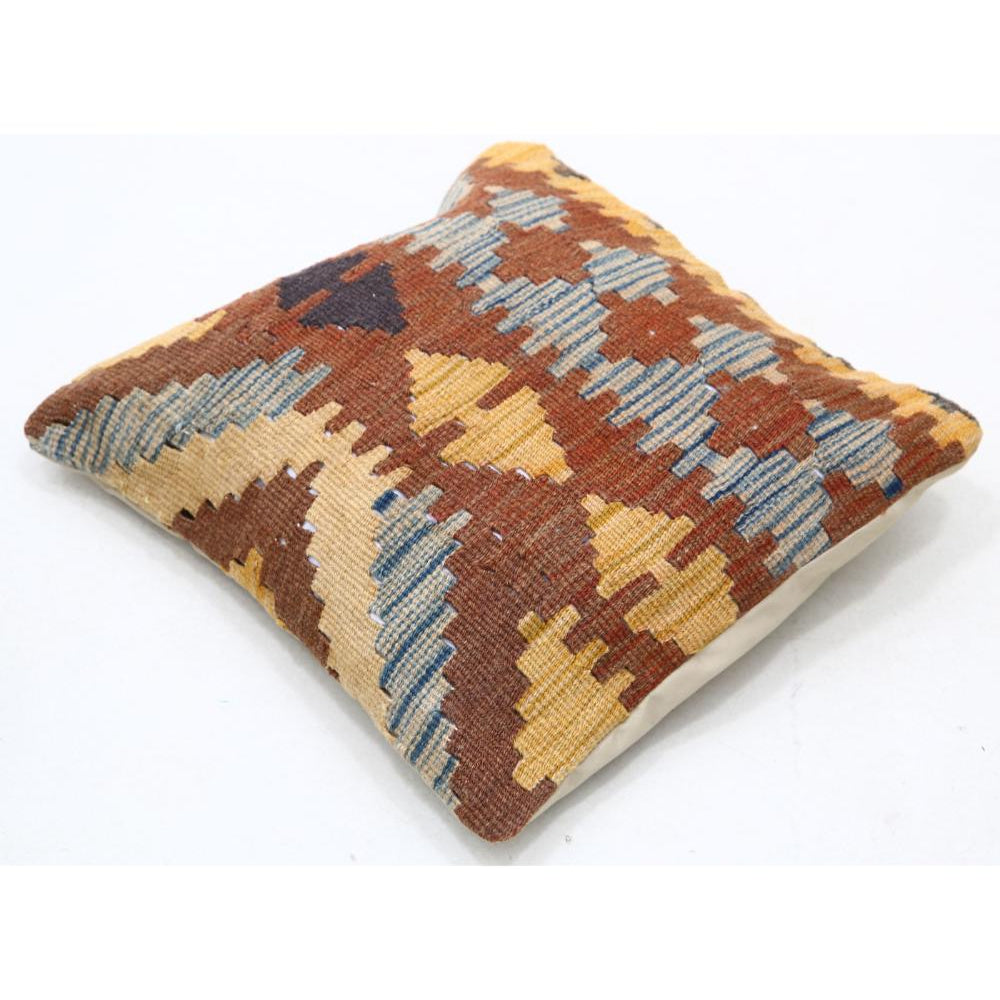 Hand Woven Tribal  Wool Pillow - 1'5'' x 1'5''