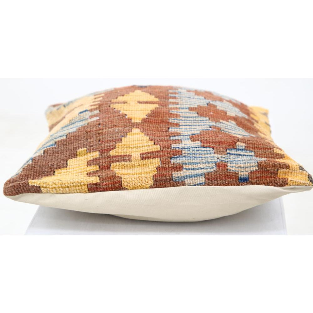 Hand Woven Tribal  Wool Pillow - 1'5'' x 1'5''