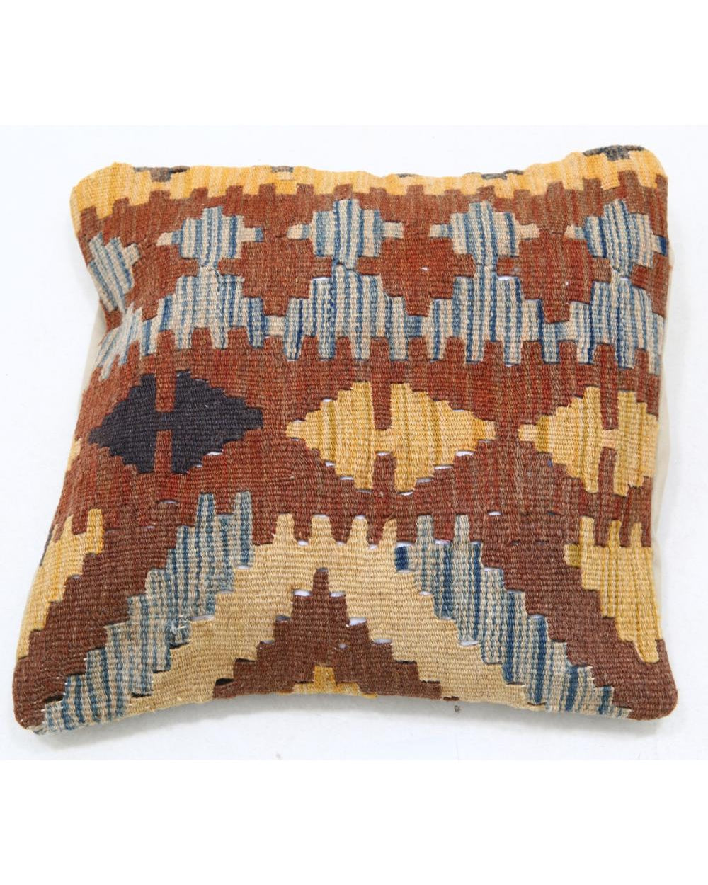 Hand Woven Tribal  Wool Pillow - 1'5'' x 1'5''