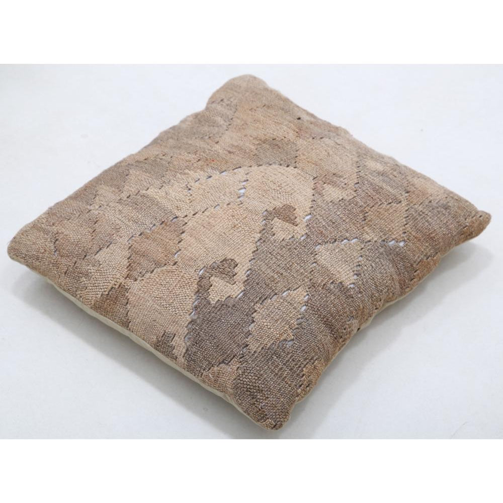Hand Woven Tribal  Wool Pillow - 1'5'' x 1'5''