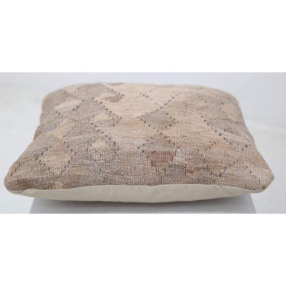 Hand Woven Tribal  Wool Pillow - 1'5'' x 1'5''