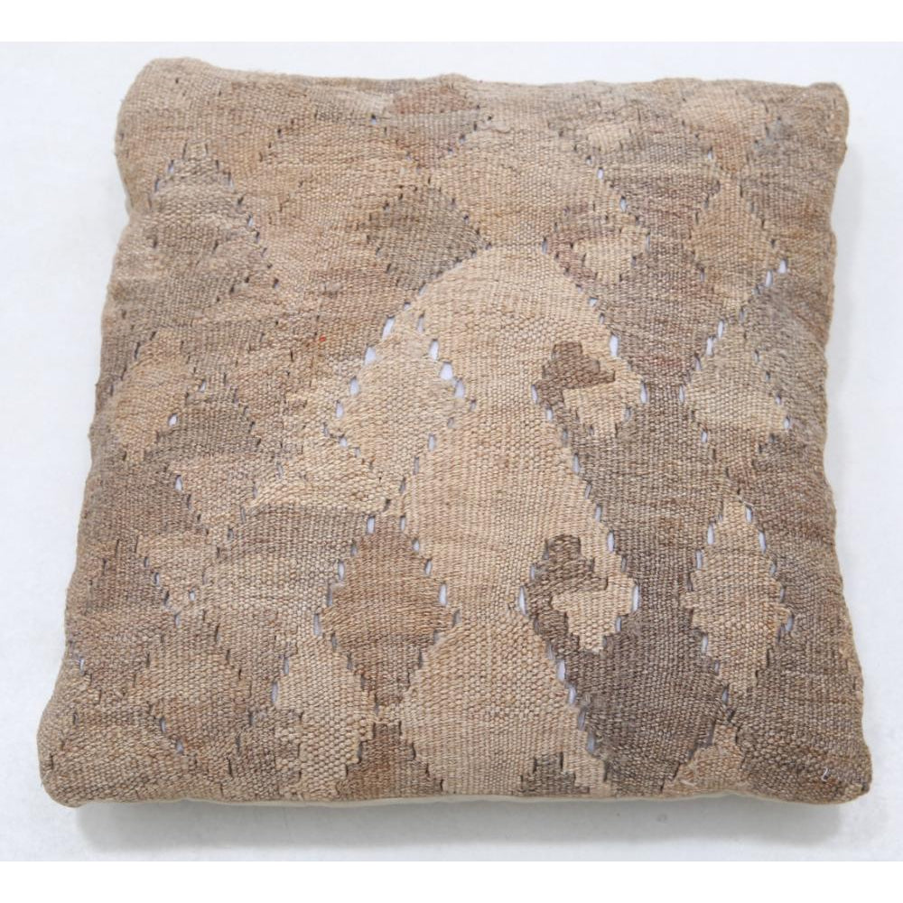 Hand Woven Tribal  Wool Pillow - 1'5'' x 1'5''