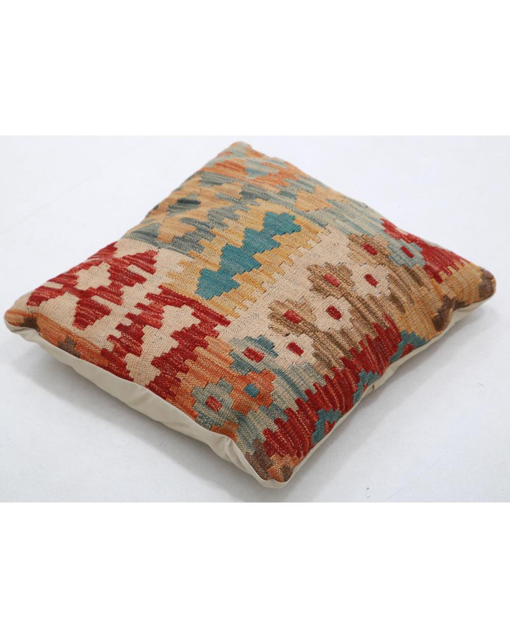 Hand Woven Tribal  Wool Pillow - 1'5'' x 1'5''