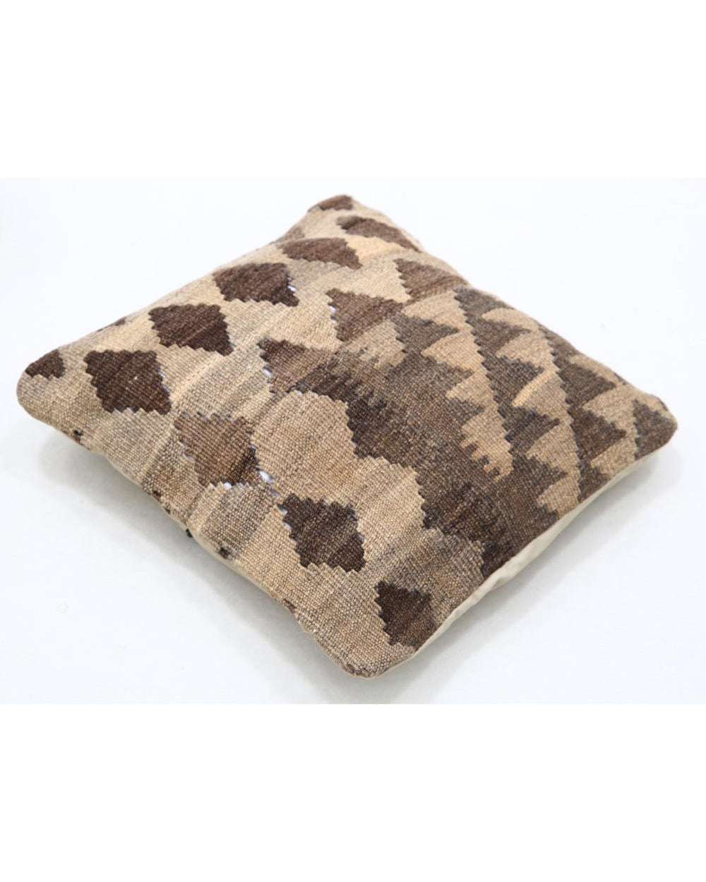 Hand Woven Tribal  Wool Pillow - 1'5'' x 1'5''