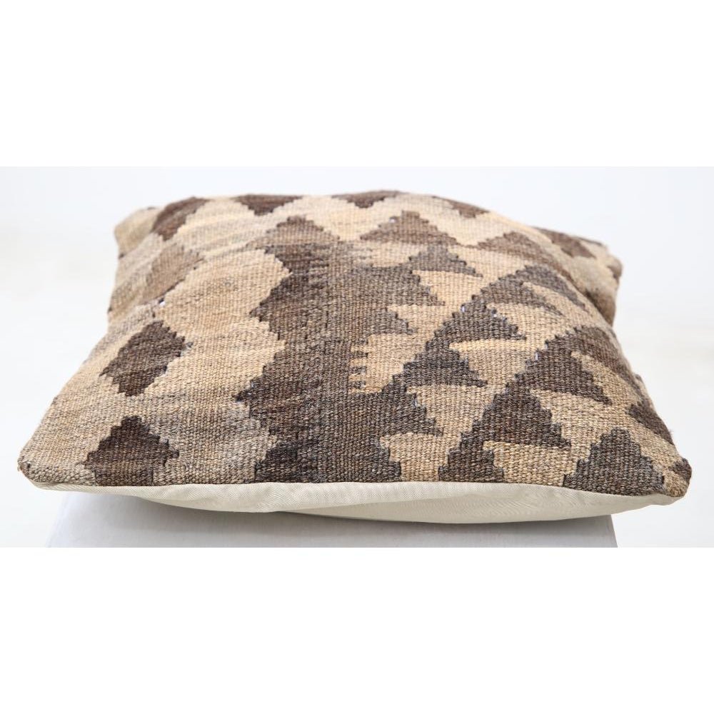 Hand Woven Tribal  Wool Pillow - 1'5'' x 1'5''