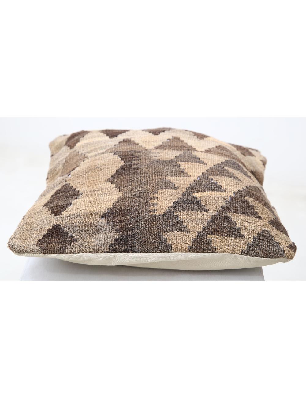 Hand Woven Tribal  Wool Pillow - 1'5'' x 1'5''