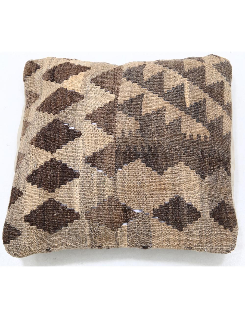Hand Woven Tribal  Wool Pillow - 1'5'' x 1'5''
