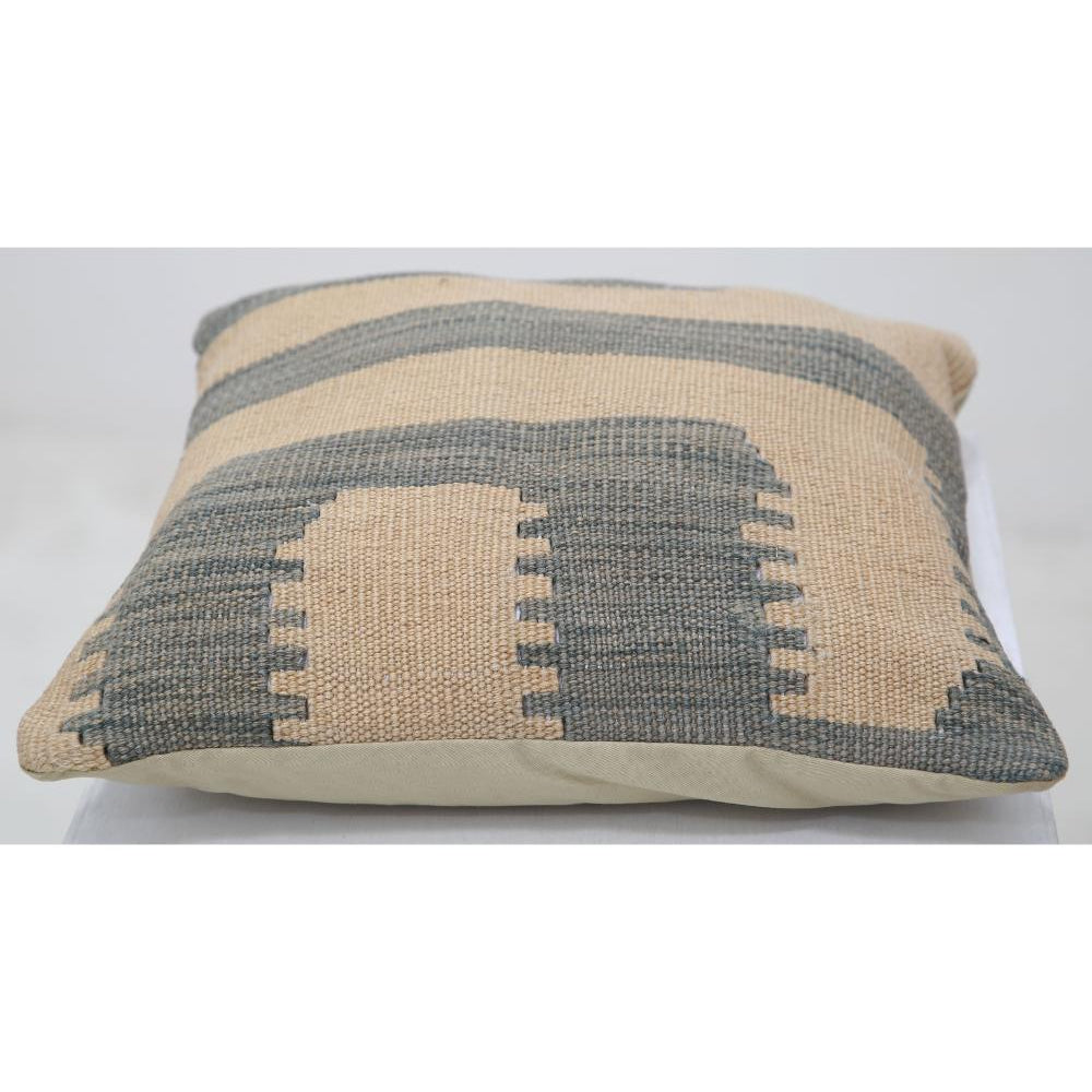 Hand Woven Tribal  Wool Pillow - 1'5'' x 1'5''