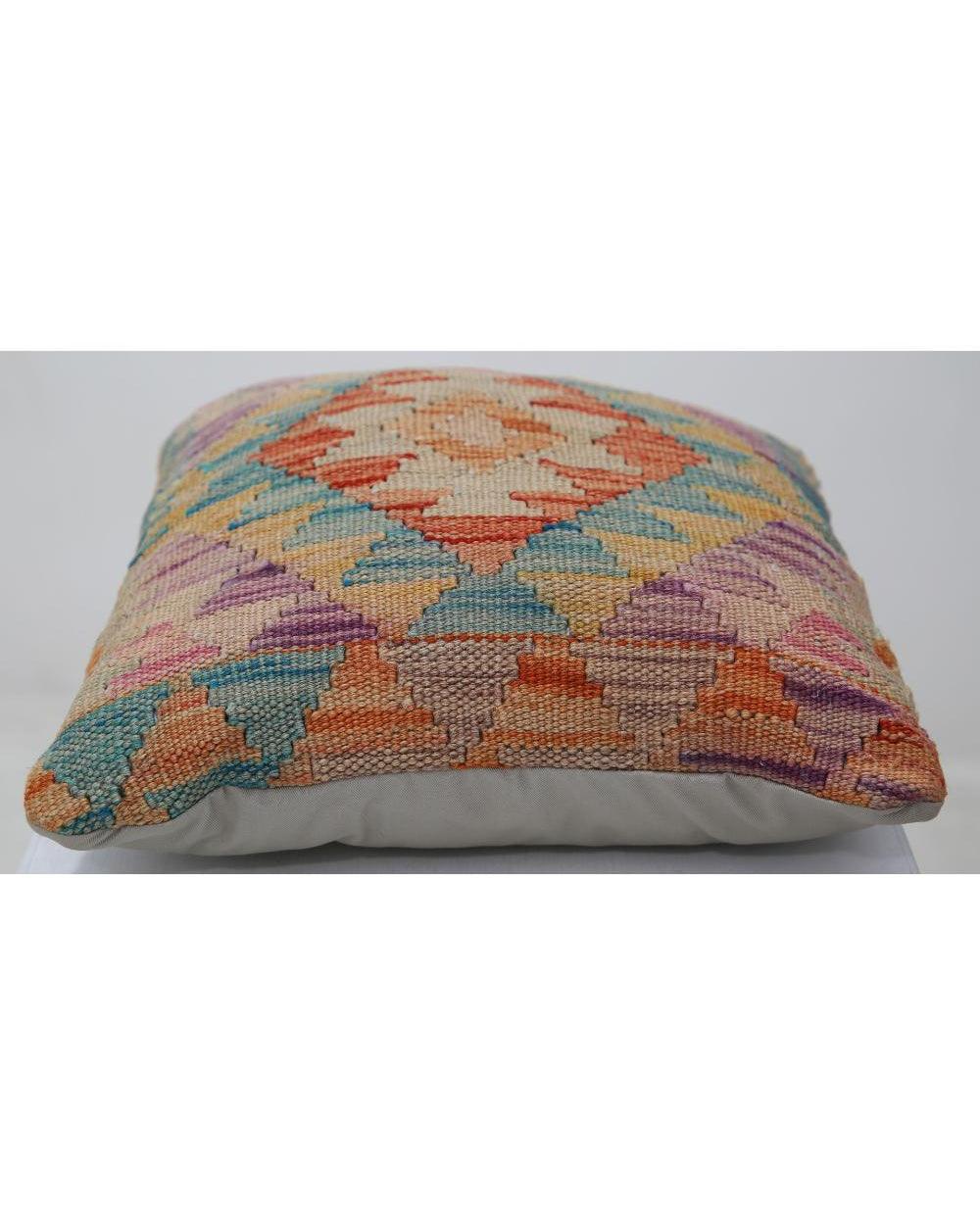 Hand Woven Tribal  Wool Pillow - 1'5'' x 1'5''