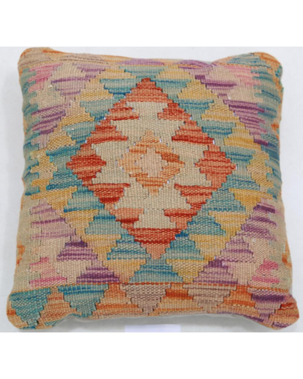 Hand Woven Tribal  Wool Pillow - 1'5'' x 1'5''