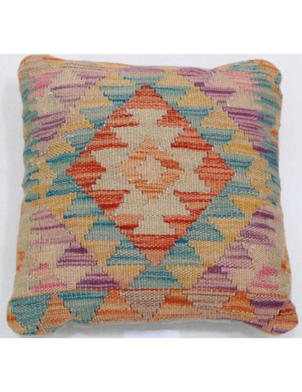 Hand Woven Tribal  Wool Pillow - 1&#39;5&#39;&#39; x 1&#39;5&#39;&#39;