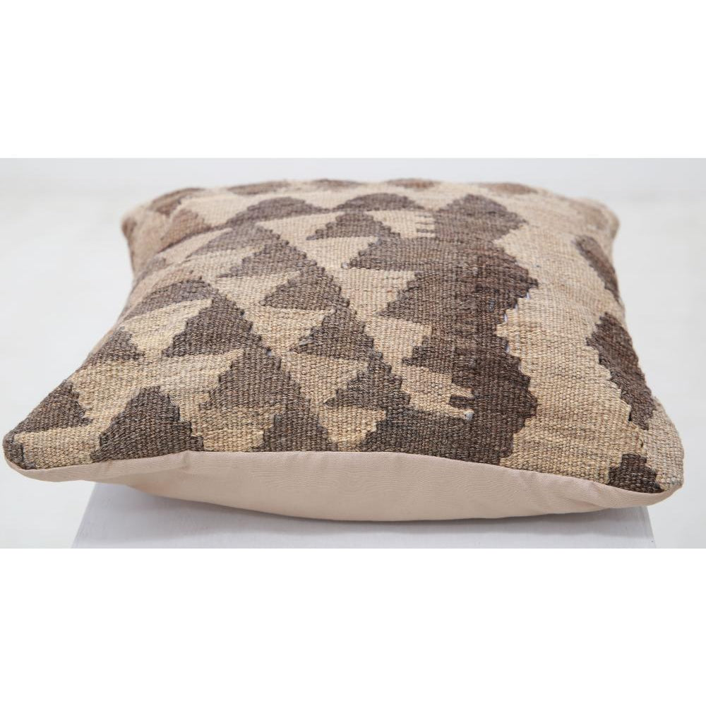 Hand Woven Tribal  Wool Pillow - 1'5'' x 1'5''