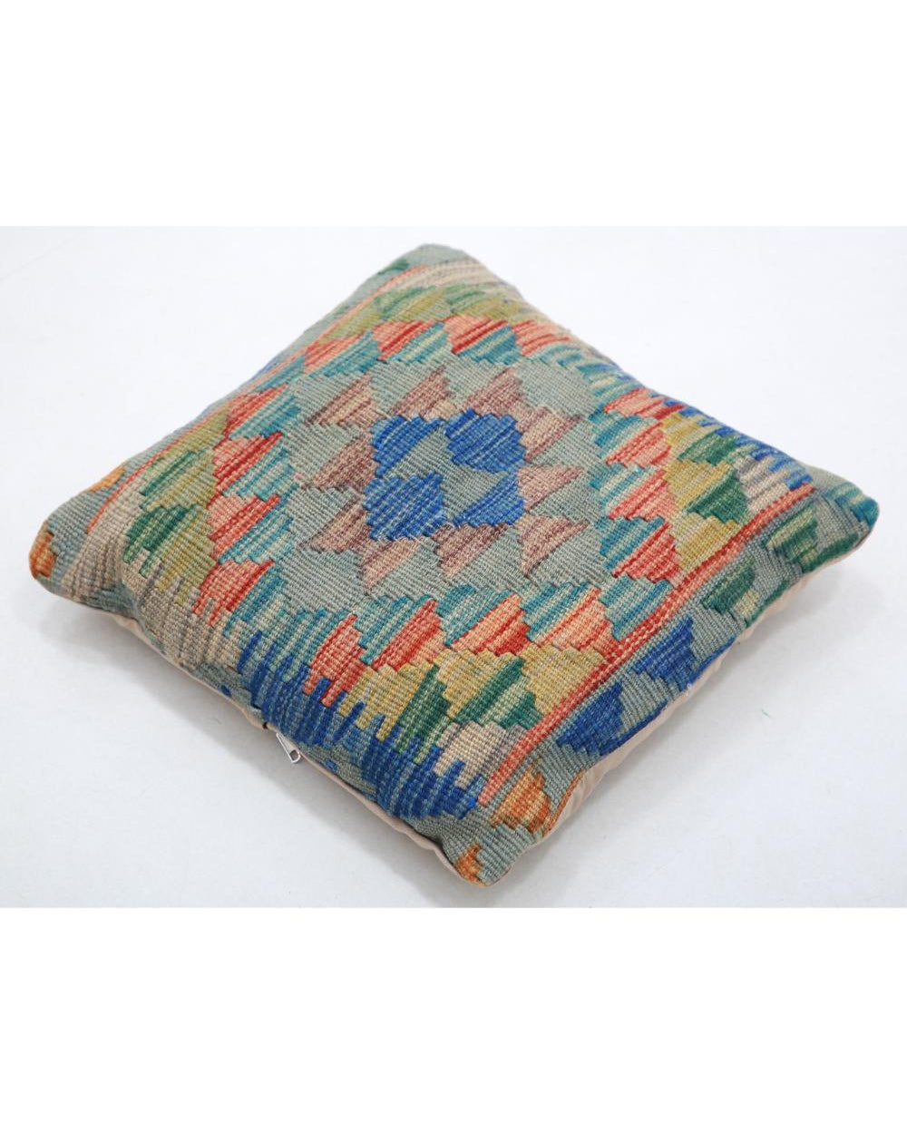 Hand Woven Tribal  Wool Pillow - 1'5'' x 1'5''