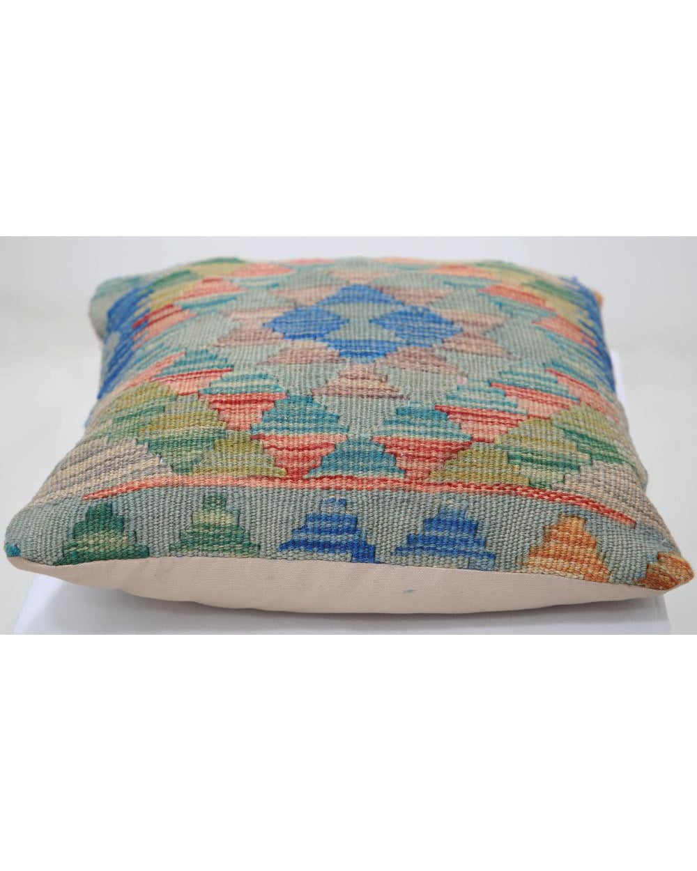 Hand Woven Tribal  Wool Pillow - 1'5'' x 1'5''