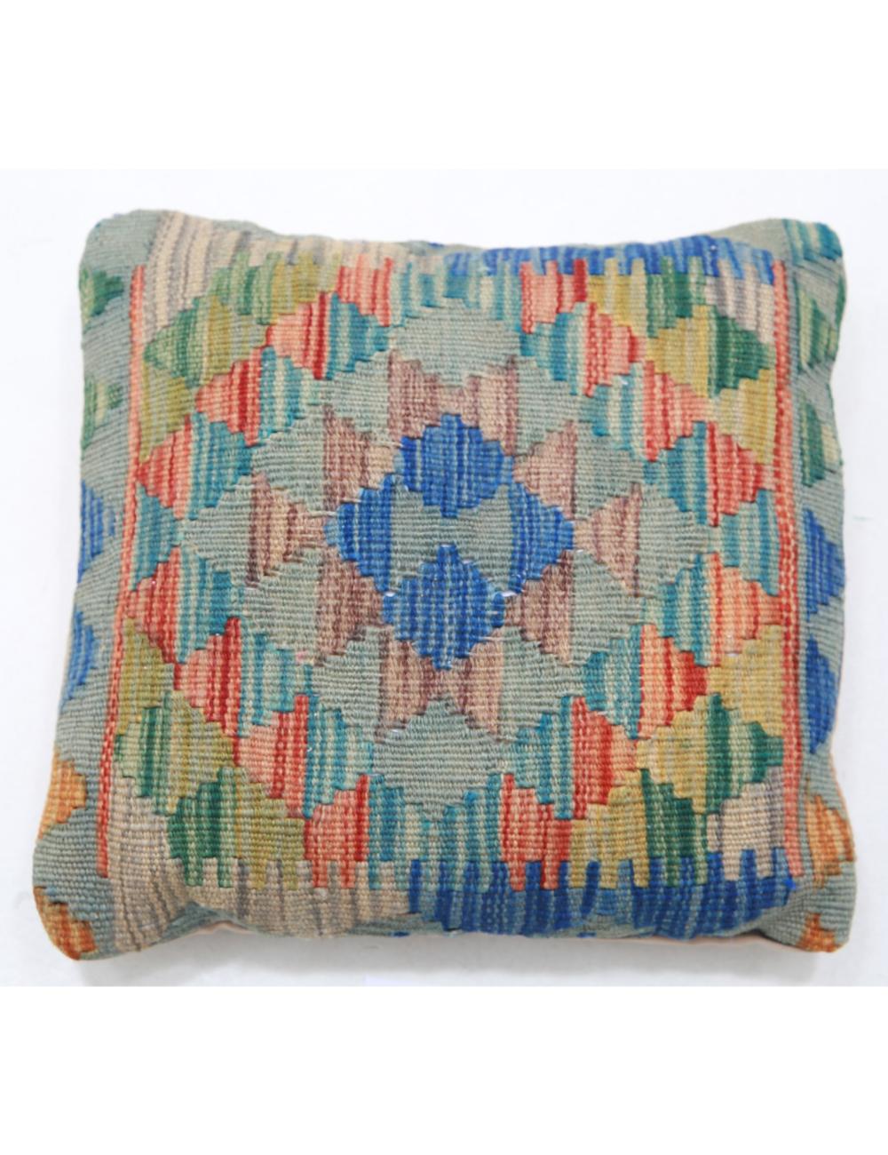 Hand Woven Tribal  Wool Pillow - 1&#39;5&#39;&#39; x 1&#39;5&#39;&#39;