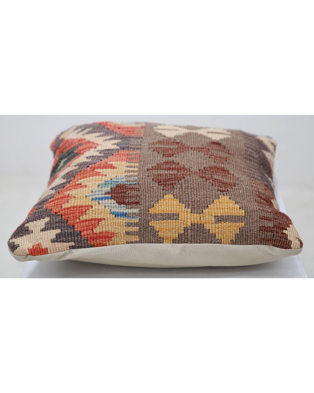 Hand Woven Tribal  Wool Pillow - 1'5'' x 1'5''