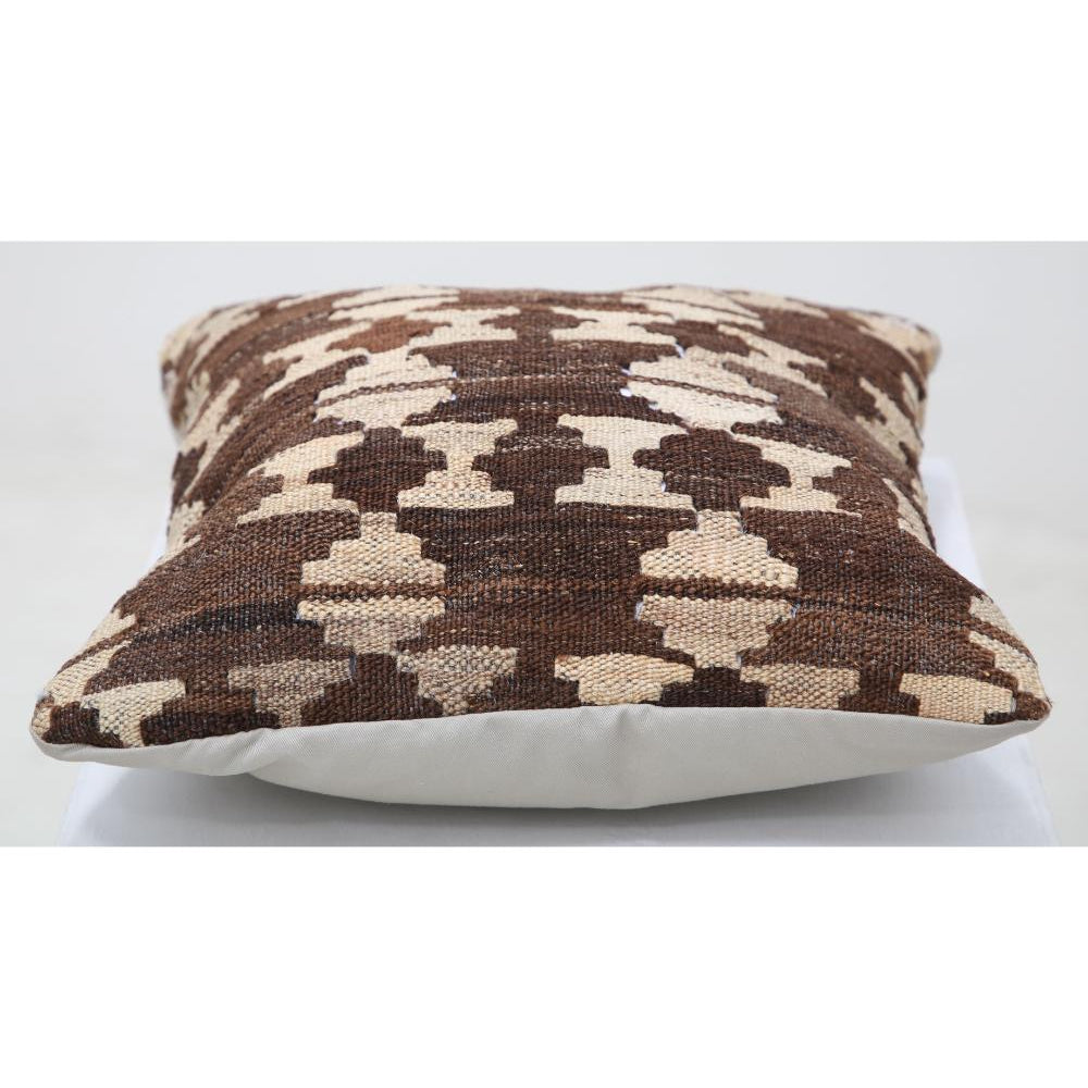 Hand Woven Tribal  Wool Pillow - 1'5'' x 1'5''