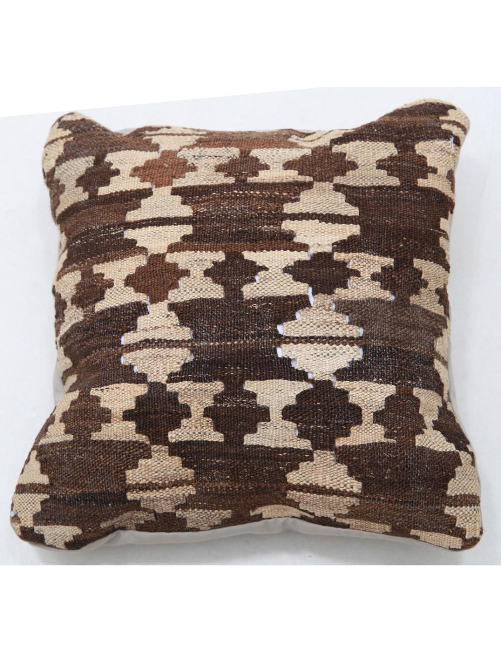 Hand Woven Tribal  Wool Pillow - 1'5'' x 1'5''