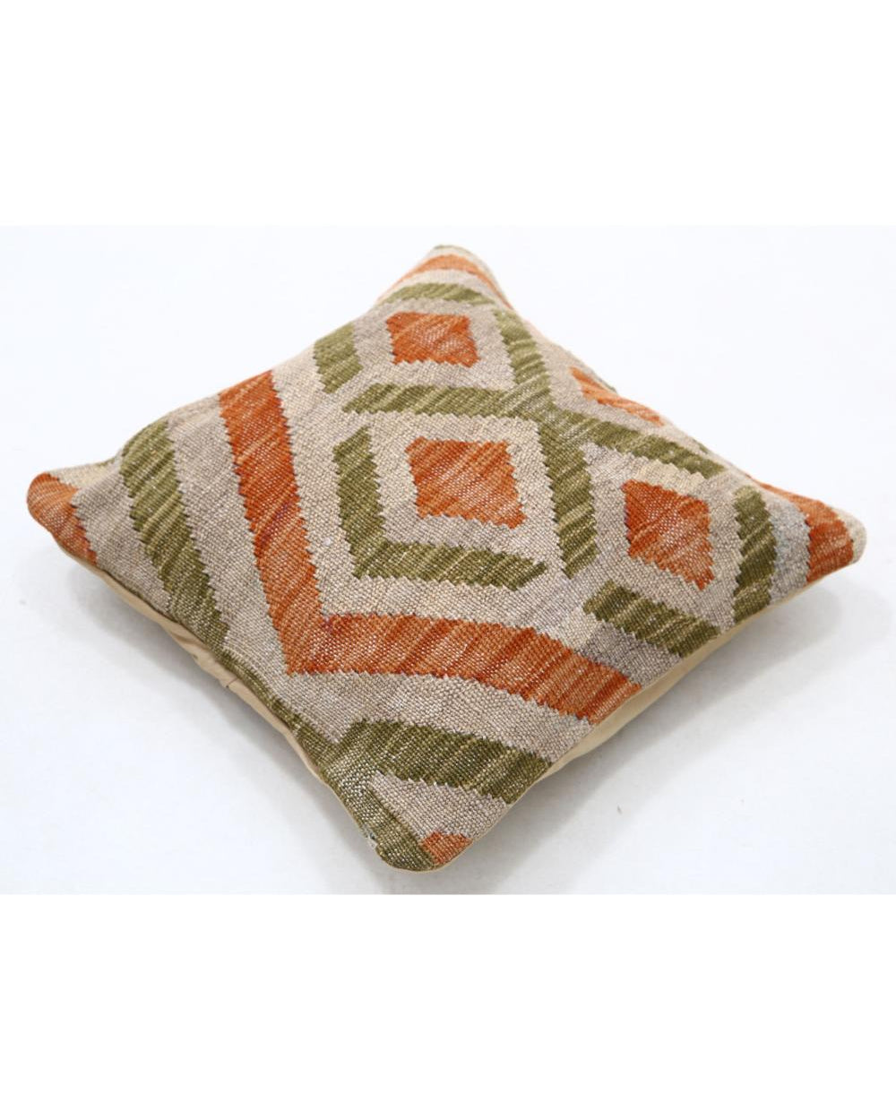 Hand Woven Tribal  Wool Pillow - 1'5'' x 1'5''