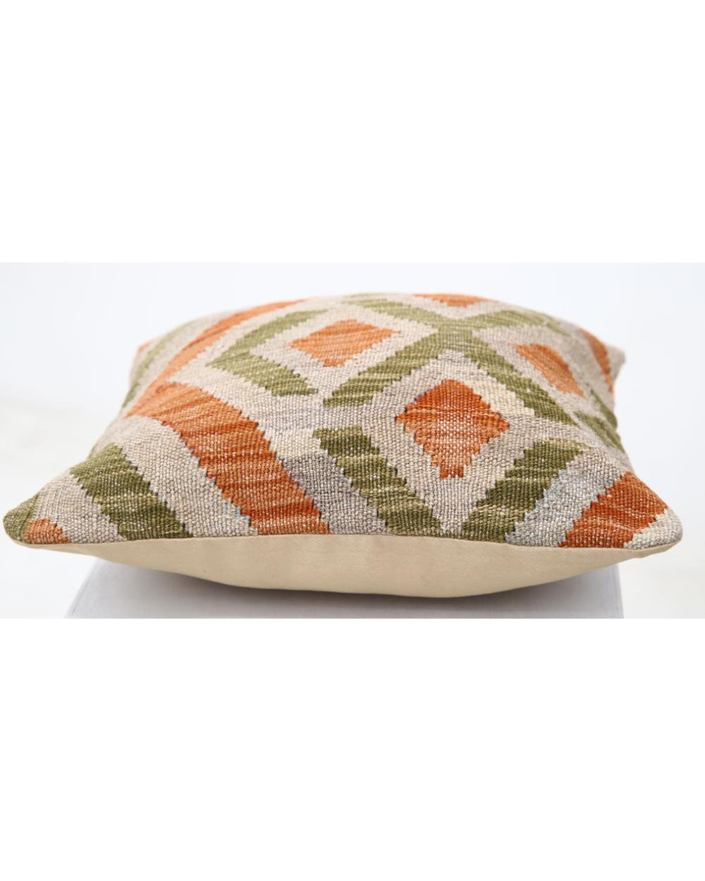 Hand Woven Tribal  Wool Pillow - 1'5'' x 1'5''