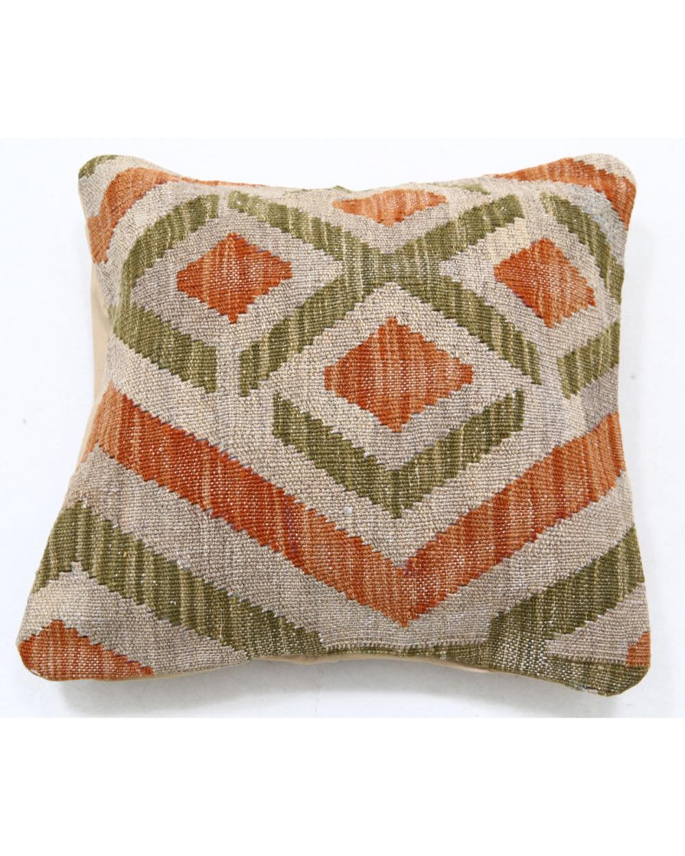 Hand Woven Tribal  Wool Pillow - 1'5'' x 1'5''