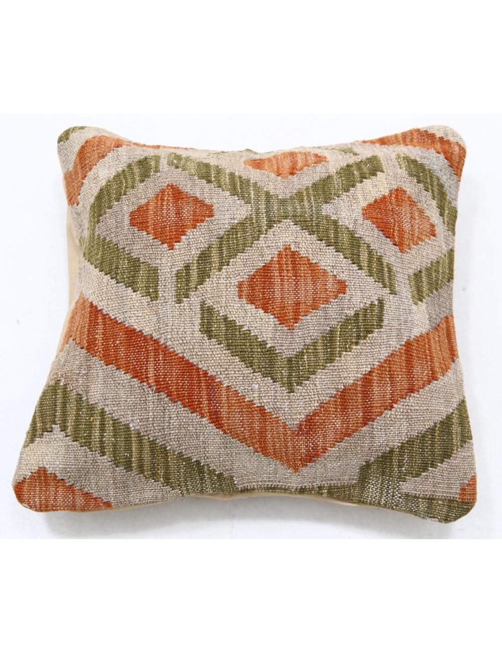 Hand Woven Tribal  Wool Pillow - 1'5'' x 1'5''