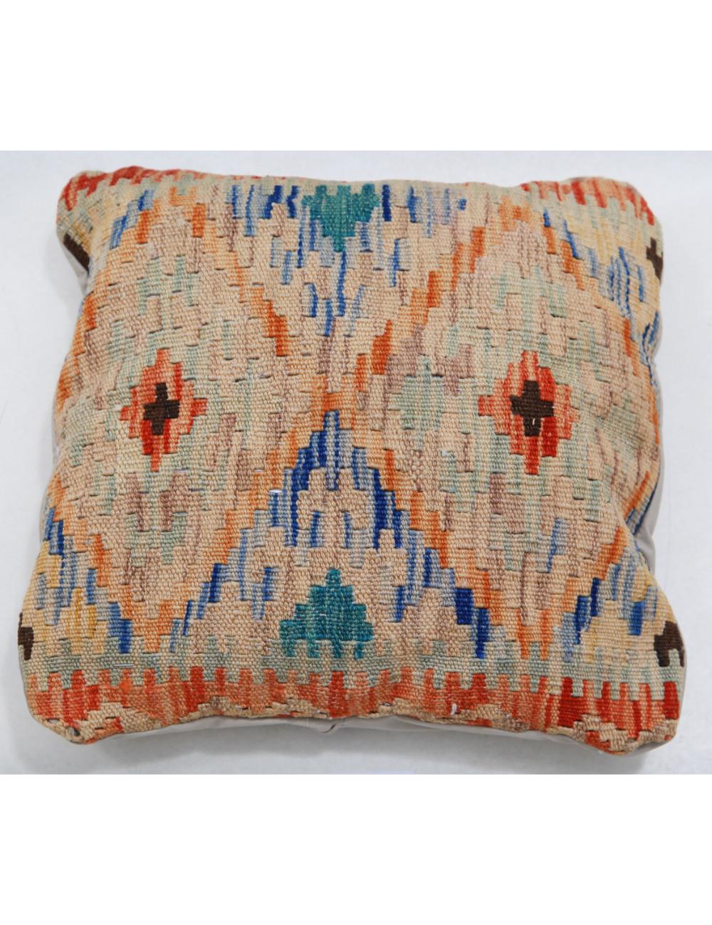 Hand Woven Tribal  Wool Pillow - 1'5'' x 1'5''
