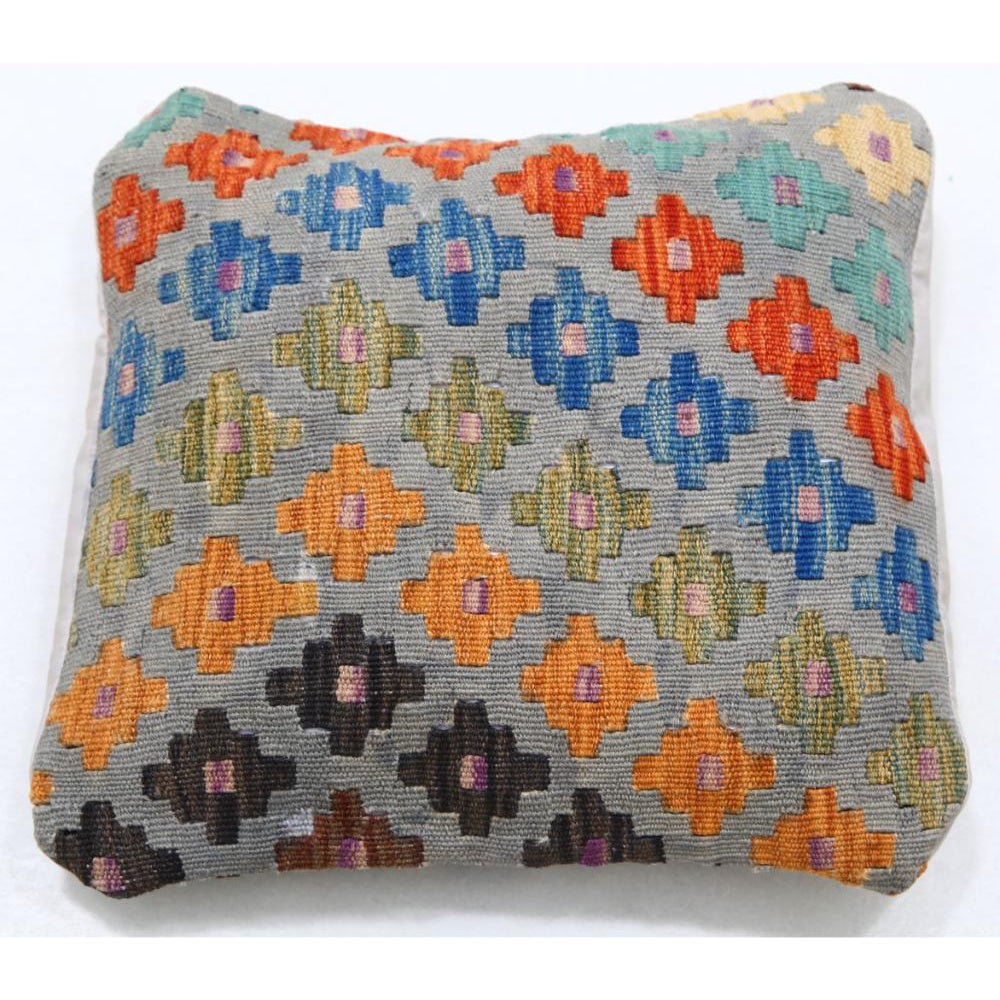 Hand Woven Tribal  Wool Pillow - 1'5'' x 1'5''