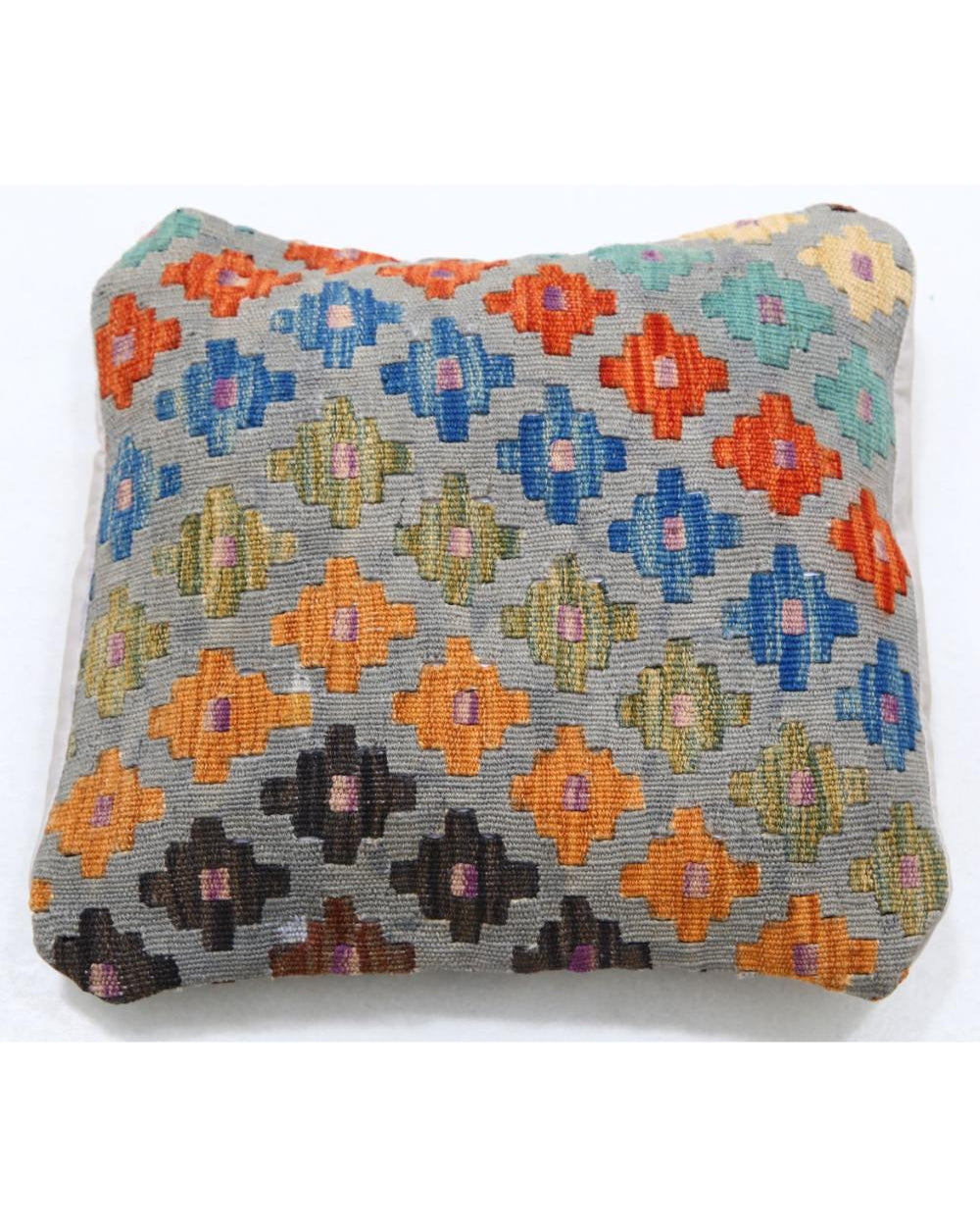 Hand Woven Tribal  Wool Pillow - 1'5'' x 1'5''