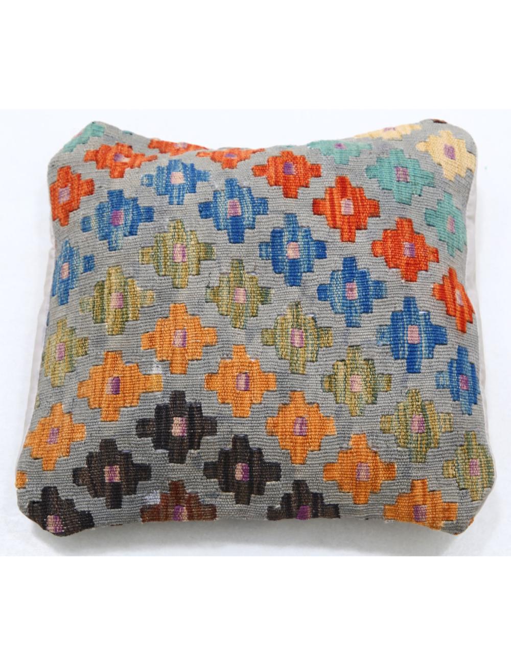 Hand Woven Tribal  Wool Pillow - 1&#39;5&#39;&#39; x 1&#39;5&#39;&#39;