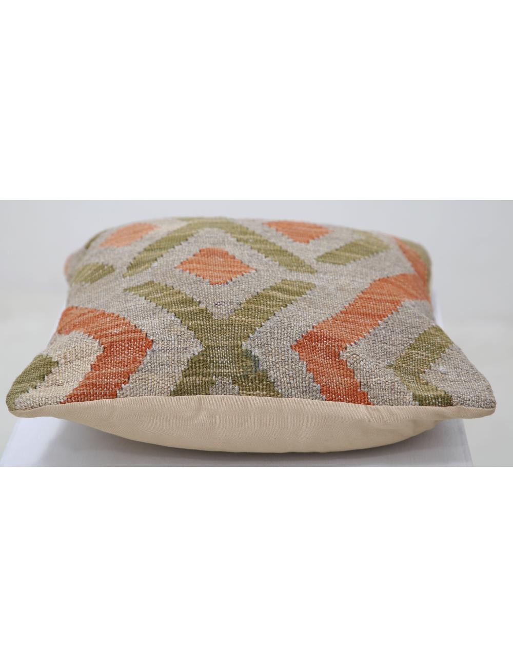 Hand Woven Tribal  Wool Pillow - 1'5'' x 1'5''