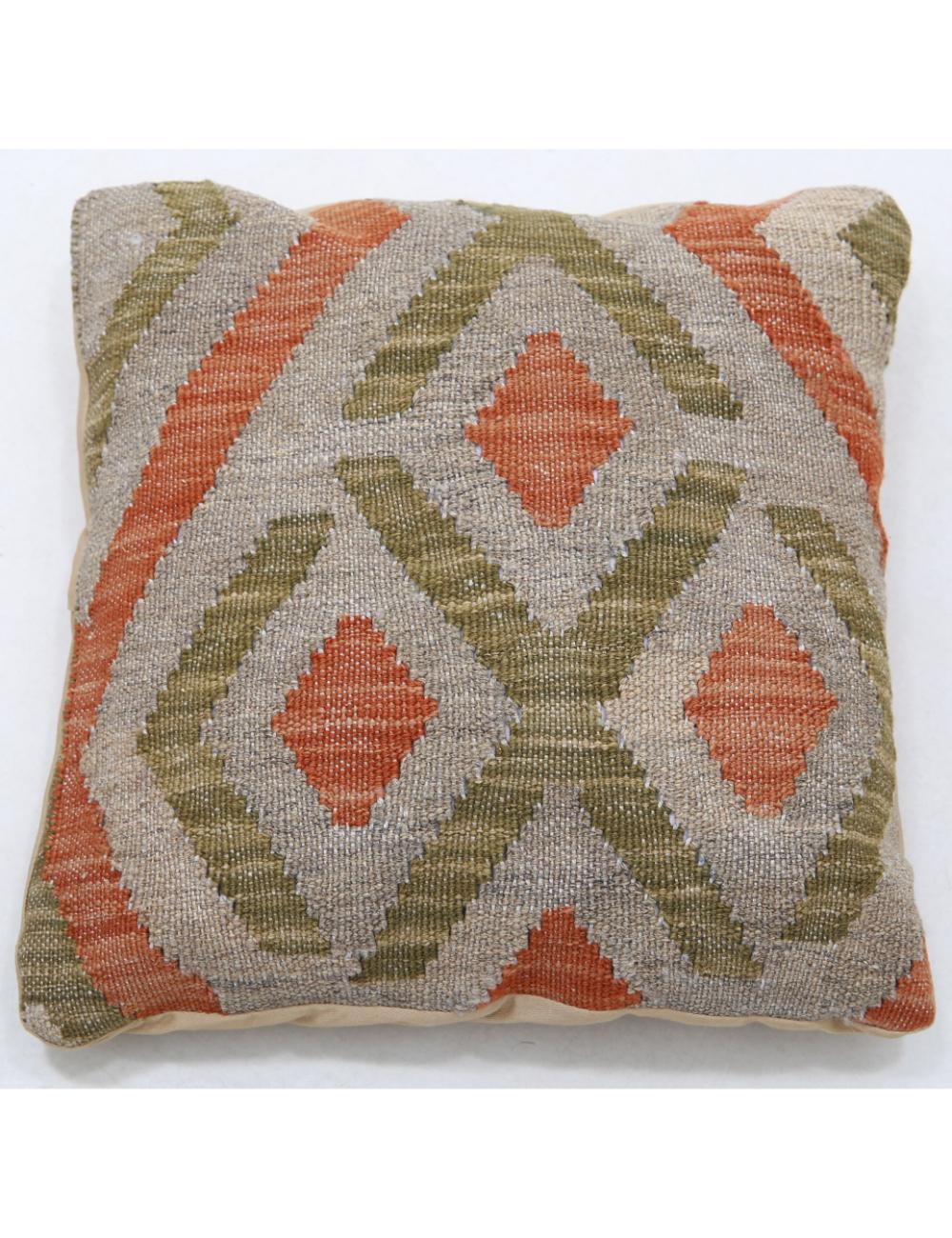 Hand Woven Tribal  Wool Pillow - 1&#39;5&#39;&#39; x 1&#39;5&#39;&#39;