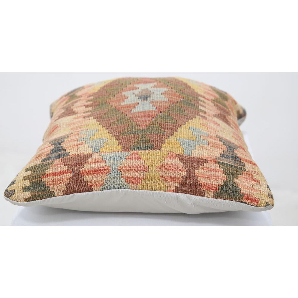 Hand Woven Tribal  Wool Pillow - 1'5'' x 1'5''