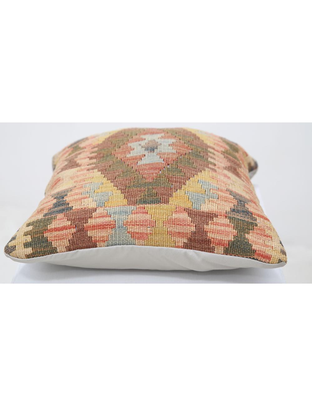 Hand Woven Tribal  Wool Pillow - 1'5'' x 1'5''