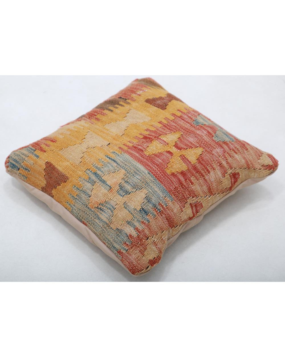 Hand Woven Tribal  Wool Pillow - 1'5'' x 1'5''