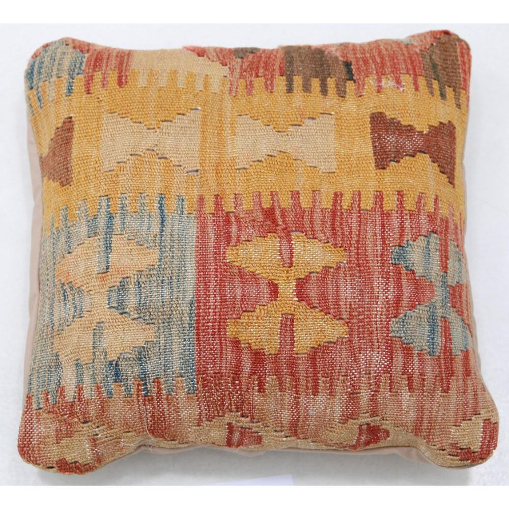 Hand Woven Tribal  Wool Pillow - 1'5'' x 1'5''