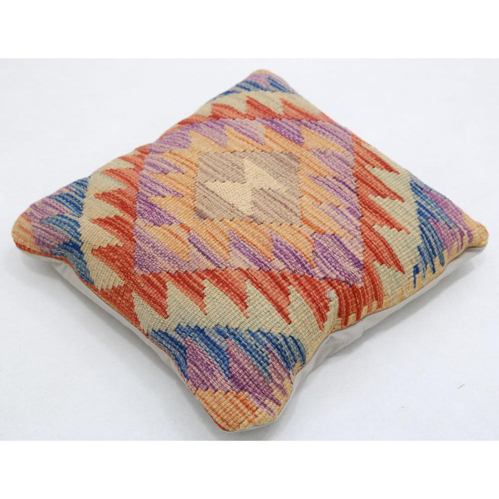 Hand Woven Tribal  Wool Pillow - 1'5'' x 1'5''