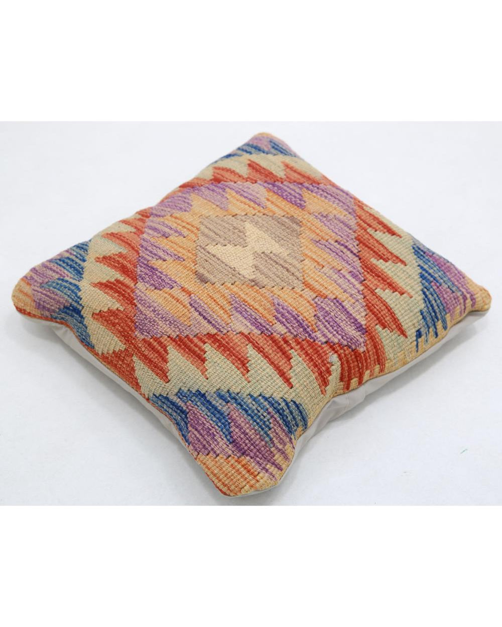Hand Woven Tribal  Wool Pillow - 1'5'' x 1'5''