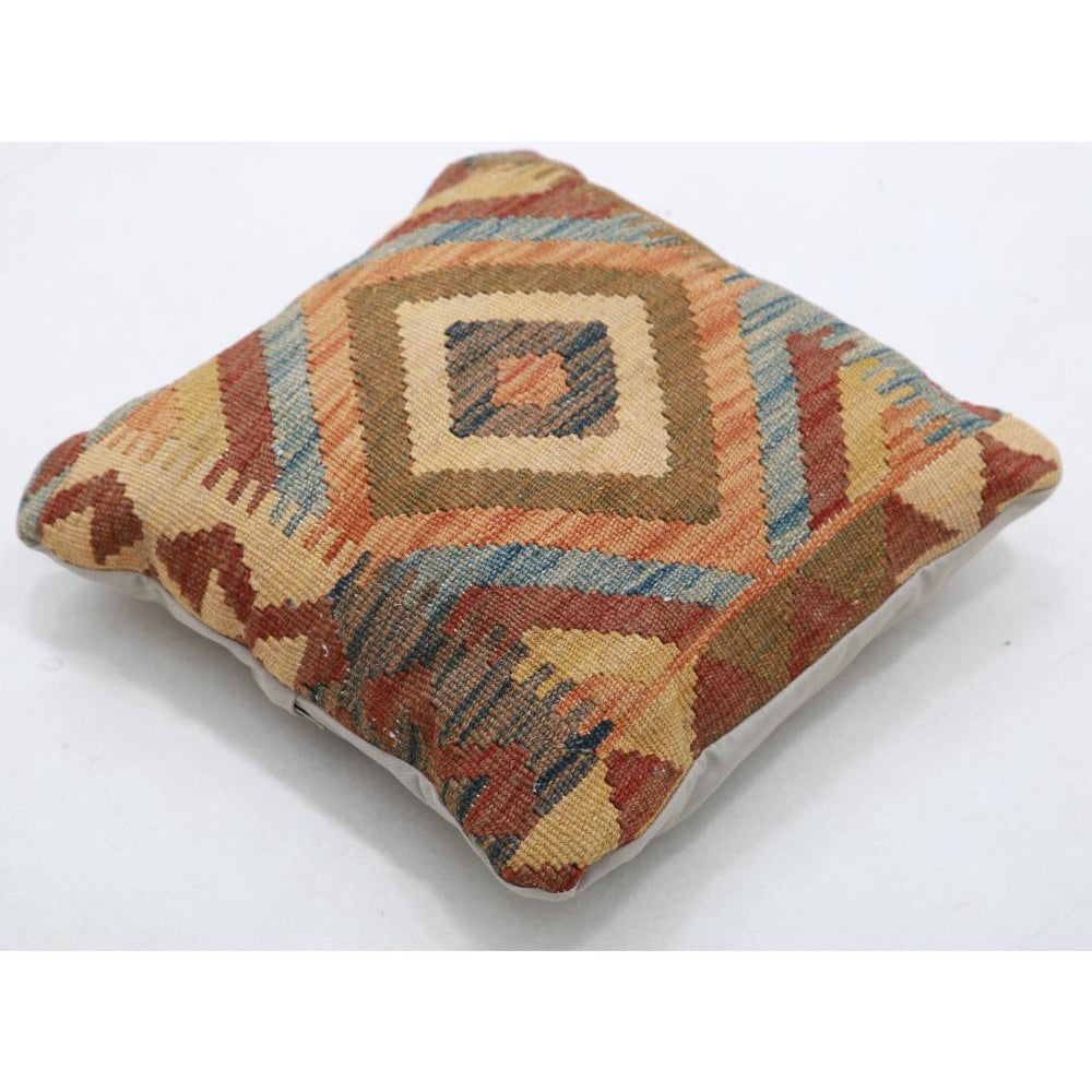 Hand Woven Tribal  Wool Pillow - 1'5'' x 1'5''