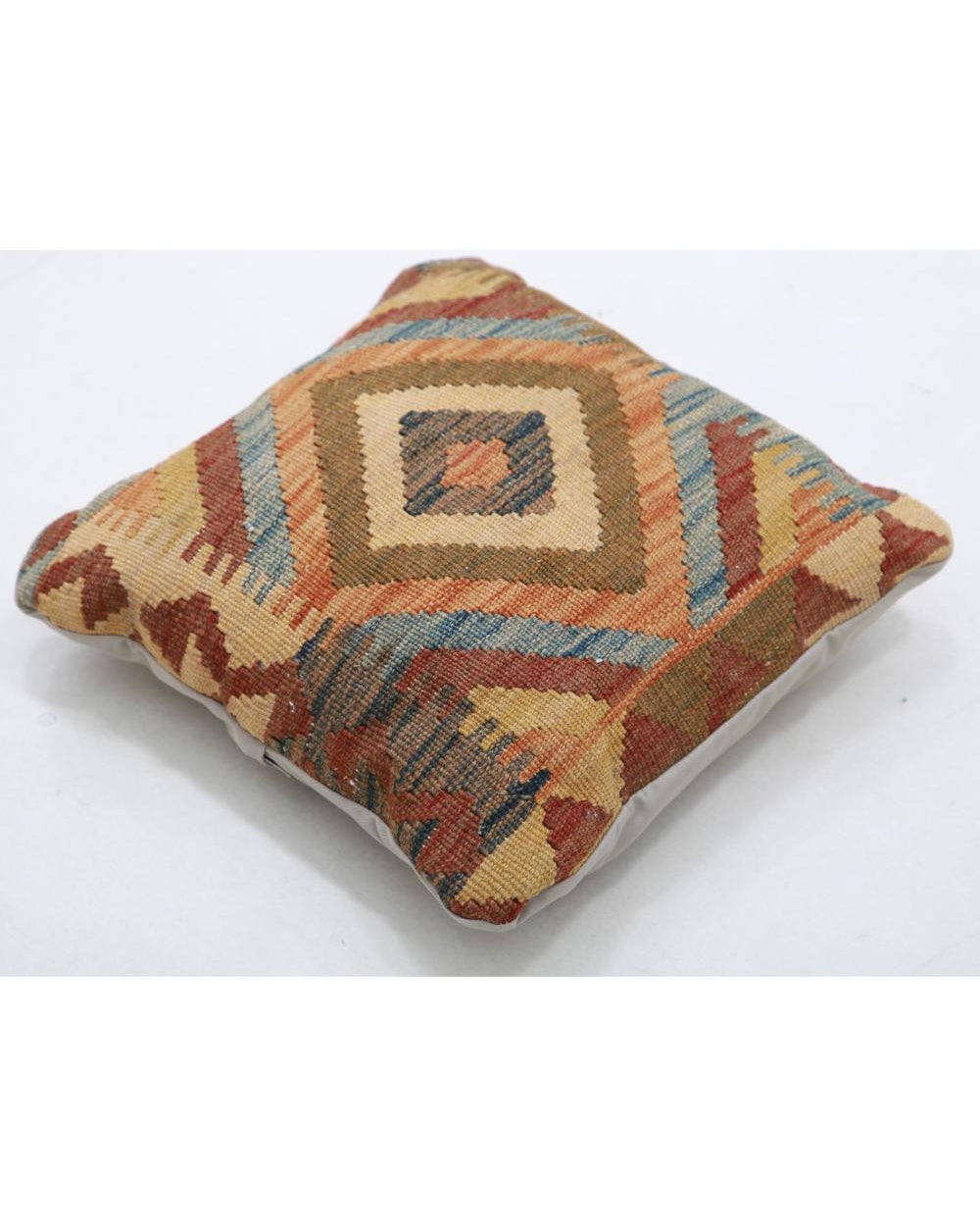 Hand Woven Tribal  Wool Pillow - 1'5'' x 1'5''