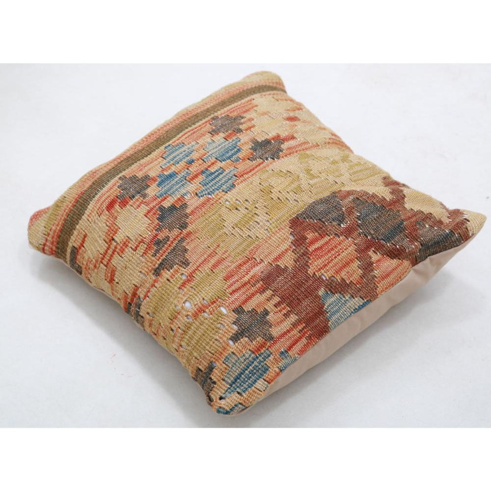 Hand Woven Tribal  Wool Pillow - 1'5'' x 1'5''