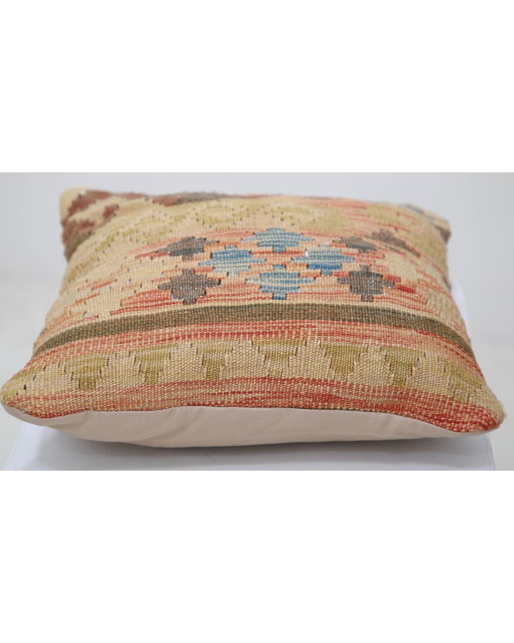 Hand Woven Tribal  Wool Pillow - 1'5'' x 1'5''