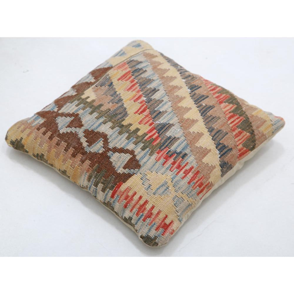 Hand Woven Tribal  Wool Pillow - 1'5'' x 1'5''